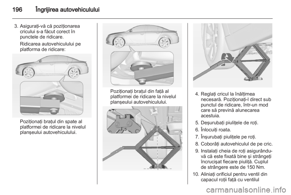 OPEL INSIGNIA 2010.5  Manual de utilizare (in Romanian) 