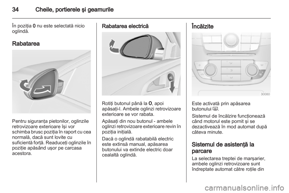 OPEL INSIGNIA 2010.5  Manual de utilizare (in Romanian) 