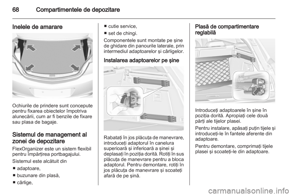 OPEL INSIGNIA 2010.5  Manual de utilizare (in Romanian) 