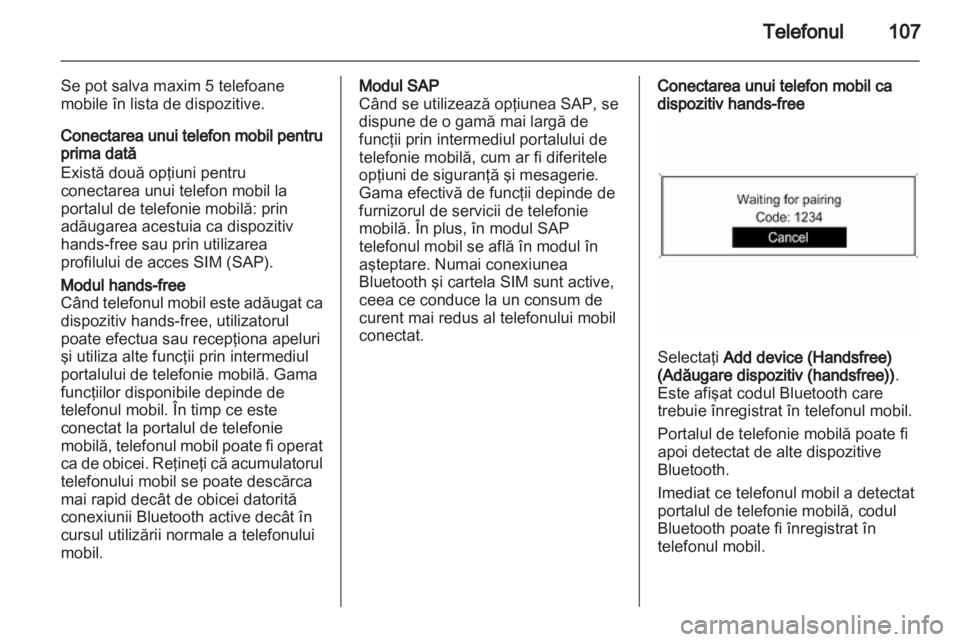 OPEL INSIGNIA 2011  Manual pentru sistemul Infotainment (in Romanian) 
