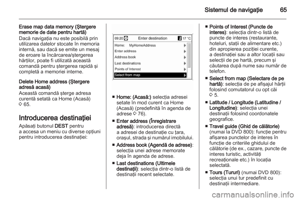 OPEL INSIGNIA 2011  Manual pentru sistemul Infotainment (in Romanian) 