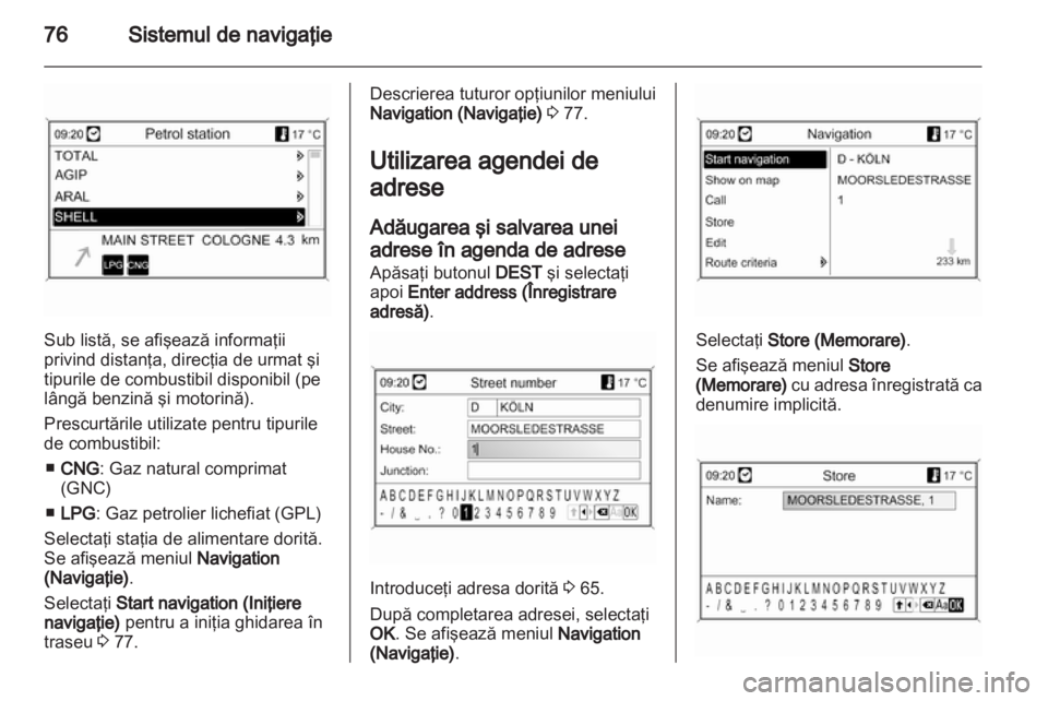 OPEL INSIGNIA 2011  Manual pentru sistemul Infotainment (in Romanian) 