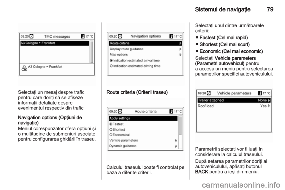 OPEL INSIGNIA 2011  Manual pentru sistemul Infotainment (in Romanian) 