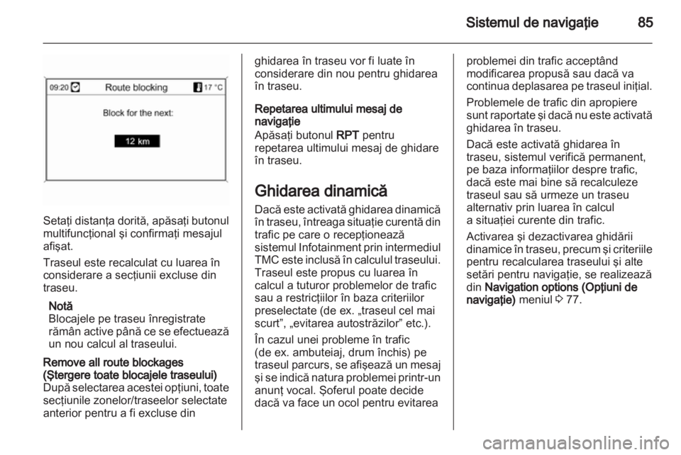 OPEL INSIGNIA 2011  Manual pentru sistemul Infotainment (in Romanian) 