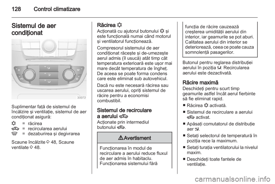 OPEL INSIGNIA 2011  Manual de utilizare (in Romanian) 