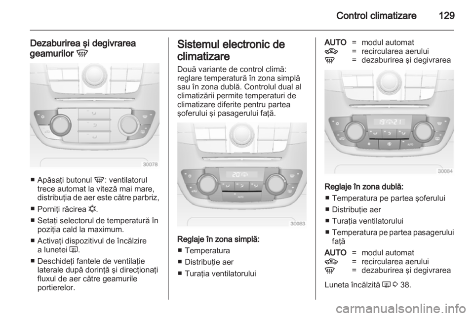 OPEL INSIGNIA 2011  Manual de utilizare (in Romanian) 