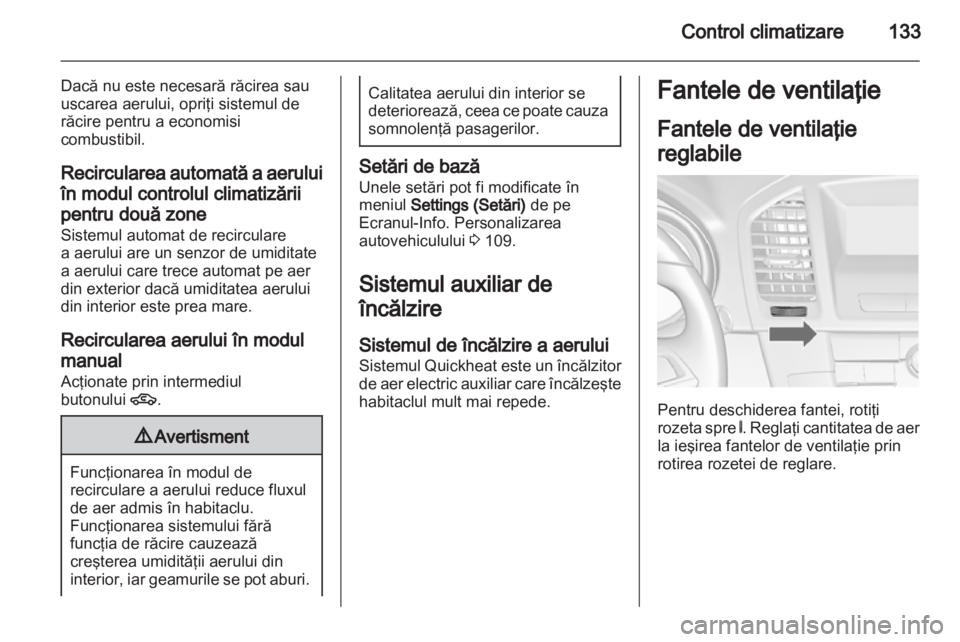 OPEL INSIGNIA 2011  Manual de utilizare (in Romanian) 