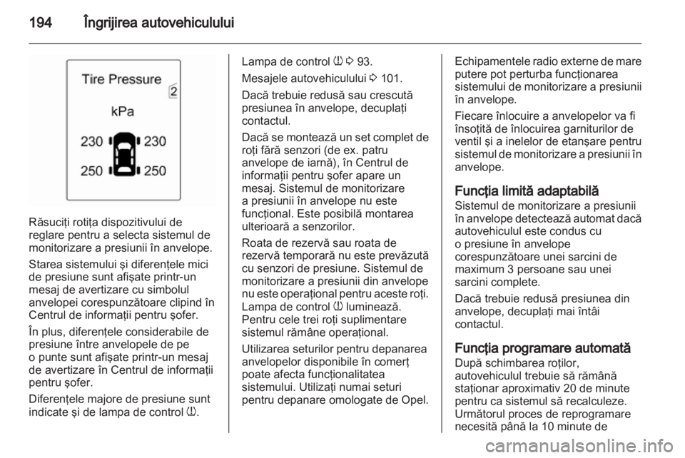 OPEL INSIGNIA 2011  Manual de utilizare (in Romanian) 