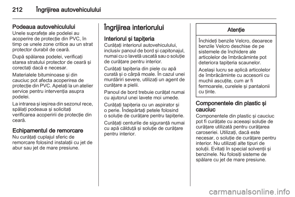 OPEL INSIGNIA 2011  Manual de utilizare (in Romanian) 