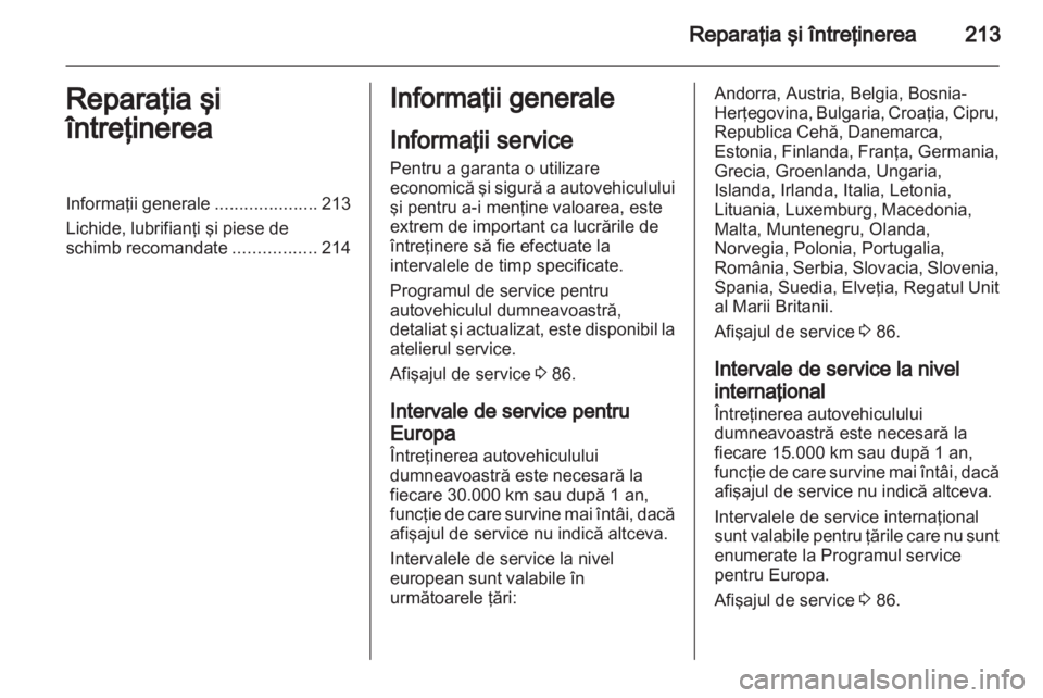 OPEL INSIGNIA 2011  Manual de utilizare (in Romanian) 