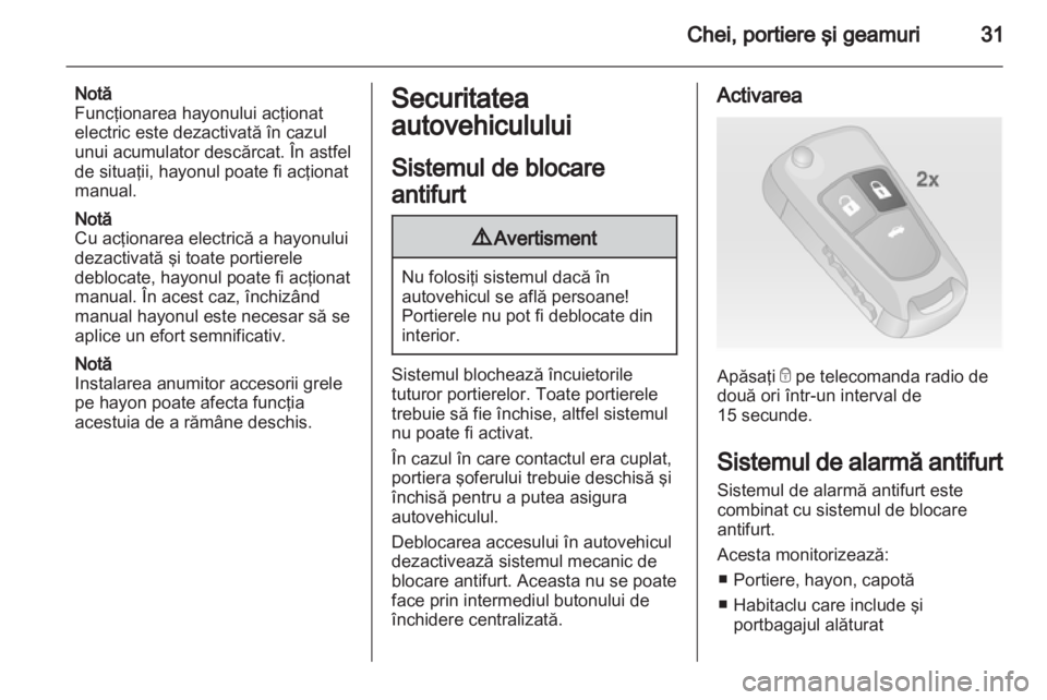 OPEL INSIGNIA 2011  Manual de utilizare (in Romanian) 