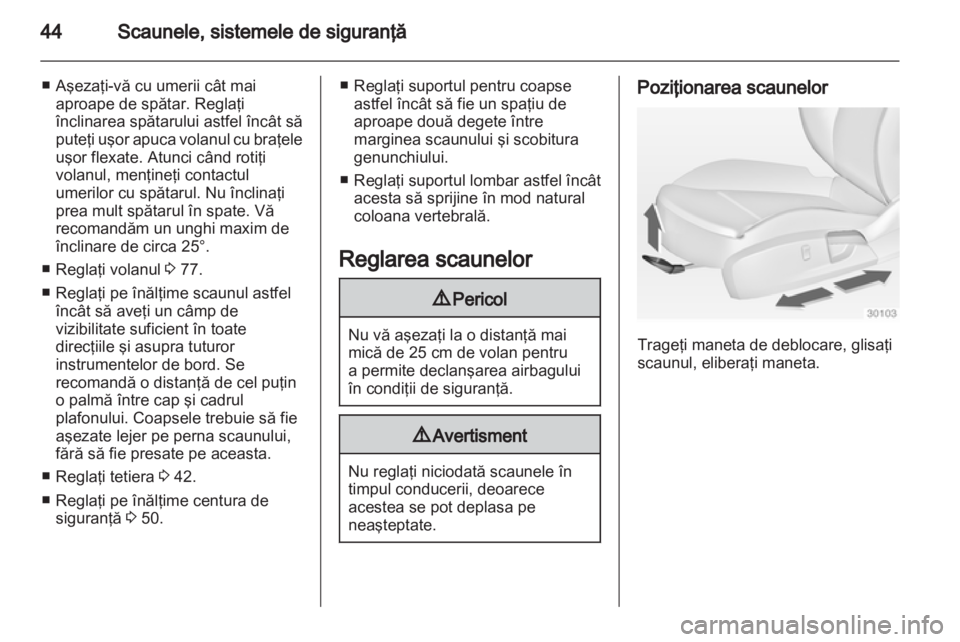 OPEL INSIGNIA 2011  Manual de utilizare (in Romanian) 