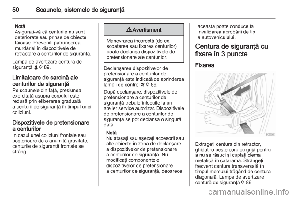 OPEL INSIGNIA 2011  Manual de utilizare (in Romanian) 