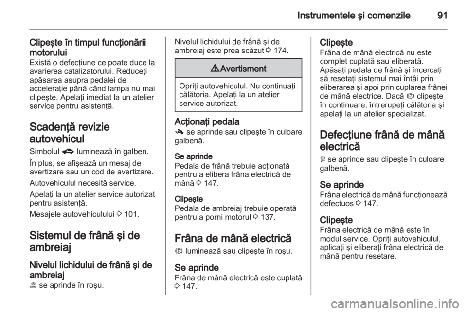 OPEL INSIGNIA 2011  Manual de utilizare (in Romanian) 