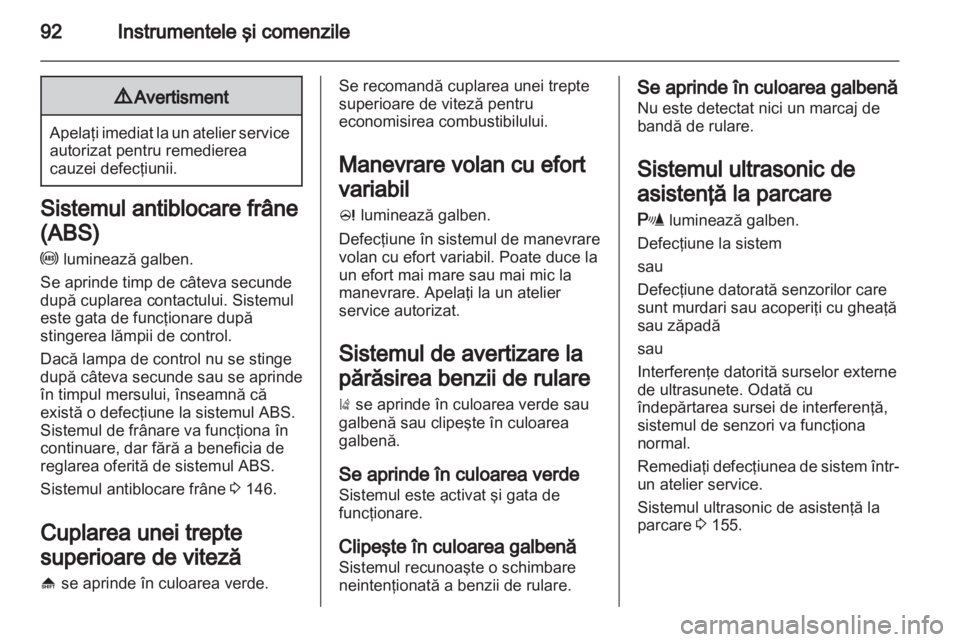 OPEL INSIGNIA 2011  Manual de utilizare (in Romanian) 