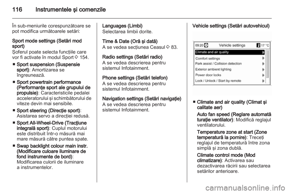 OPEL INSIGNIA 2011.5  Manual de utilizare (in Romanian) 