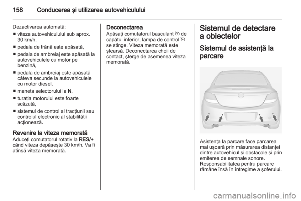 OPEL INSIGNIA 2011.5  Manual de utilizare (in Romanian) 