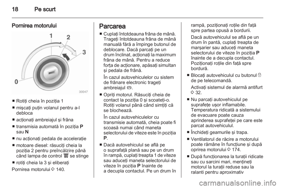 OPEL INSIGNIA 2011.5  Manual de utilizare (in Romanian) 