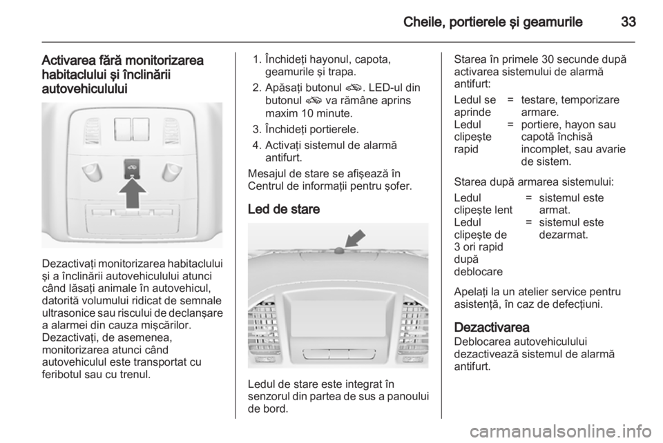 OPEL INSIGNIA 2011.5  Manual de utilizare (in Romanian) 