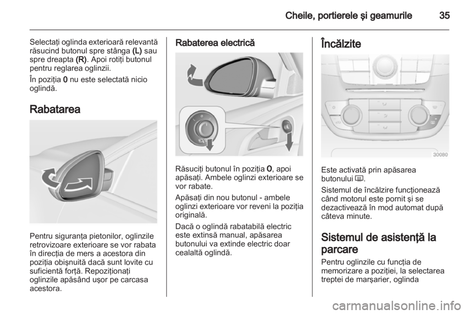 OPEL INSIGNIA 2011.5  Manual de utilizare (in Romanian) 