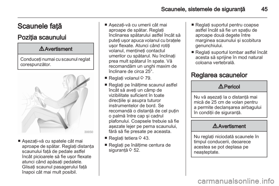 OPEL INSIGNIA 2011.5  Manual de utilizare (in Romanian) 