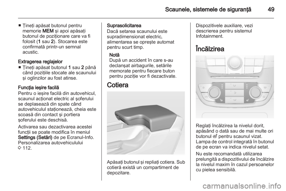 OPEL INSIGNIA 2011.5  Manual de utilizare (in Romanian) 