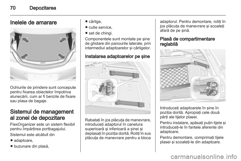 OPEL INSIGNIA 2011.5  Manual de utilizare (in Romanian) 