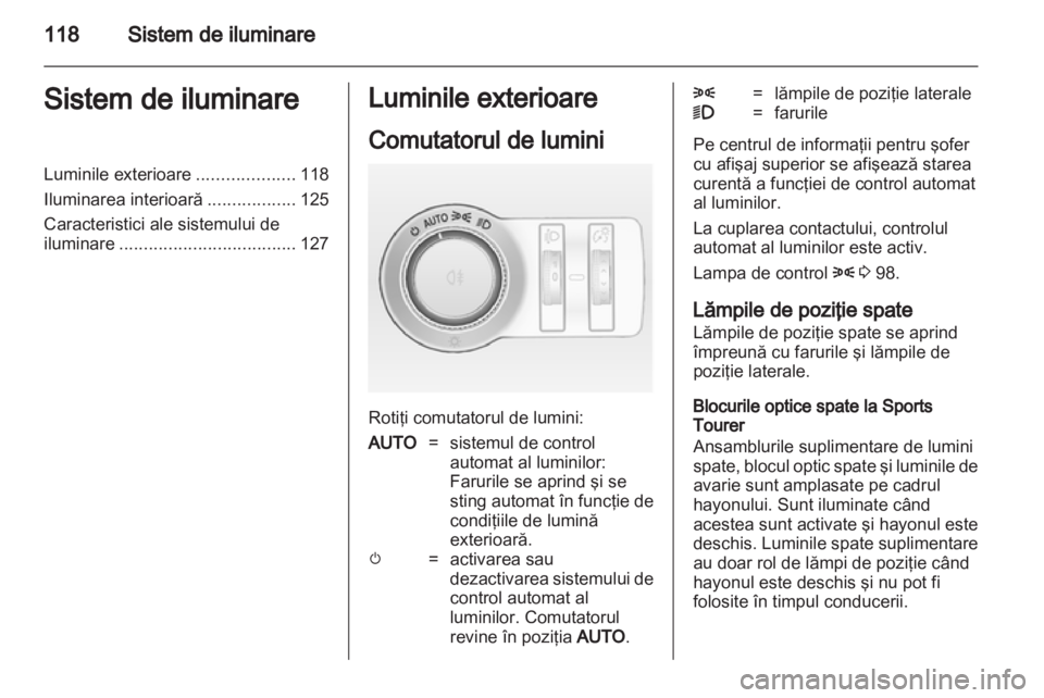 OPEL INSIGNIA 2012  Manual de utilizare (in Romanian) 
