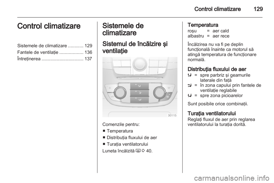 OPEL INSIGNIA 2012  Manual de utilizare (in Romanian) 