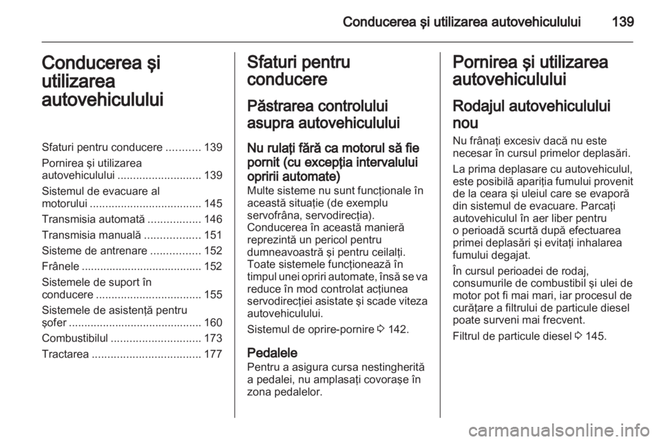 OPEL INSIGNIA 2012  Manual de utilizare (in Romanian) 