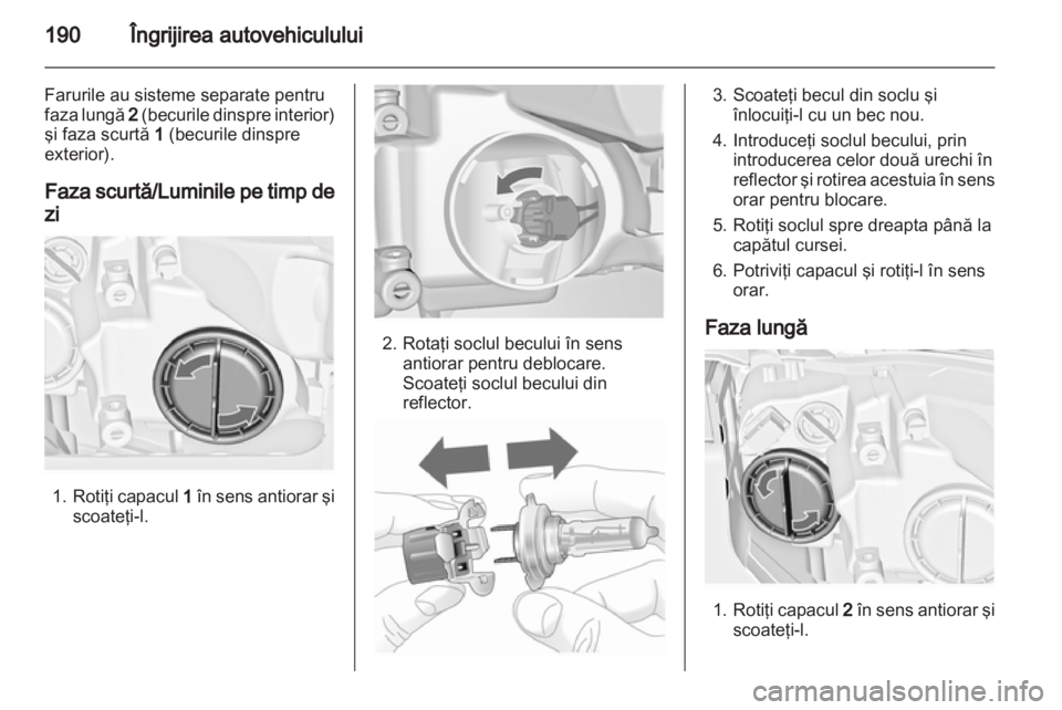OPEL INSIGNIA 2012  Manual de utilizare (in Romanian) 