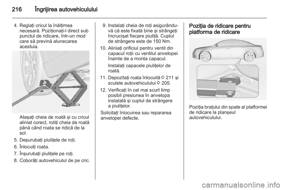 OPEL INSIGNIA 2012  Manual de utilizare (in Romanian) 