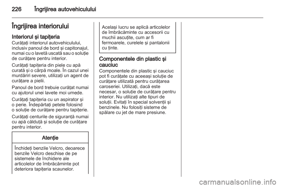 OPEL INSIGNIA 2012  Manual de utilizare (in Romanian) 