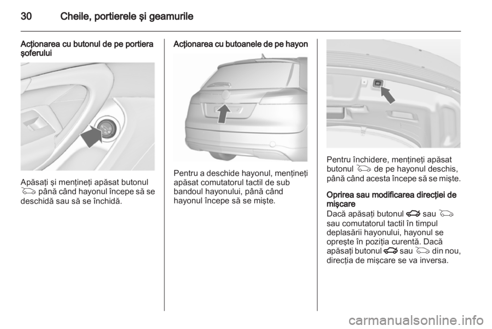OPEL INSIGNIA 2012  Manual de utilizare (in Romanian) 