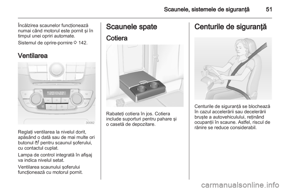 OPEL INSIGNIA 2012  Manual de utilizare (in Romanian) 
