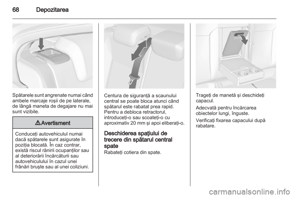 OPEL INSIGNIA 2012  Manual de utilizare (in Romanian) 