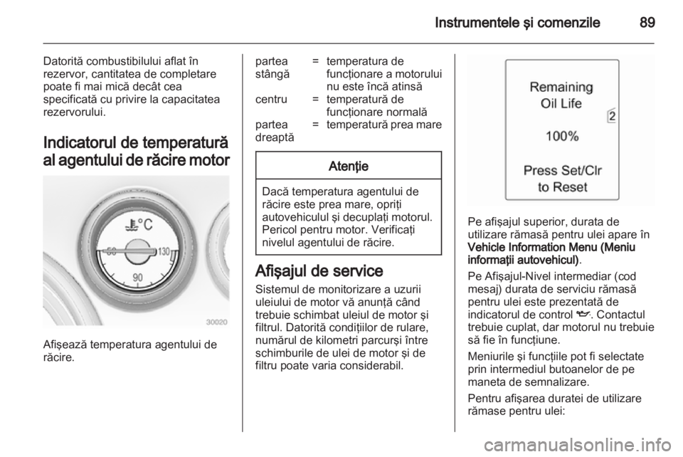 OPEL INSIGNIA 2012  Manual de utilizare (in Romanian) 