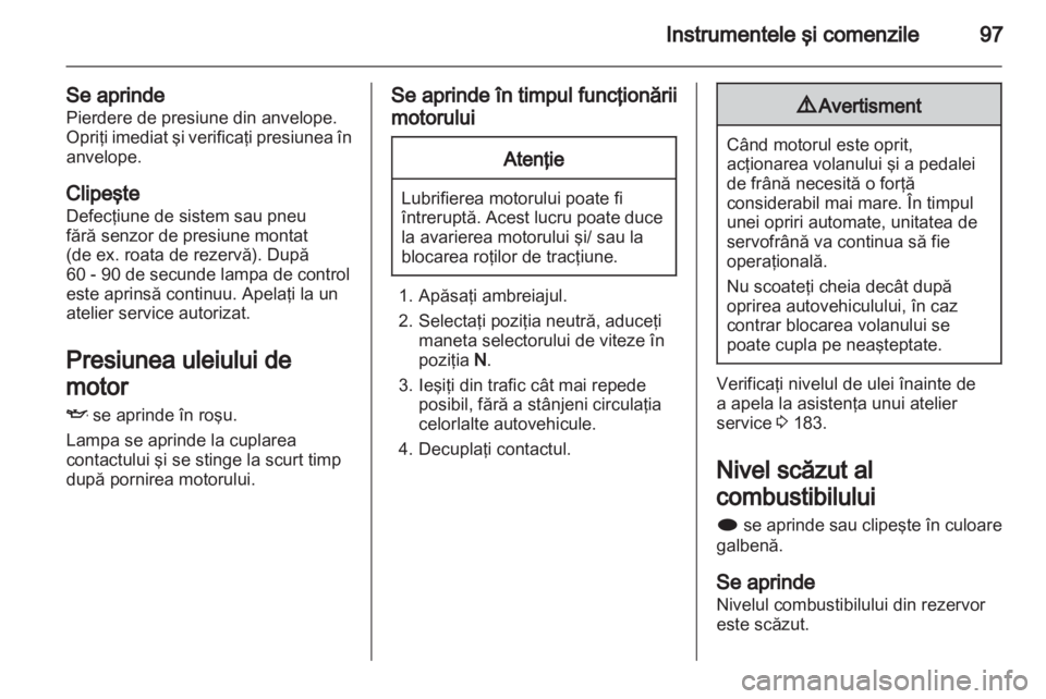 OPEL INSIGNIA 2012  Manual de utilizare (in Romanian) 