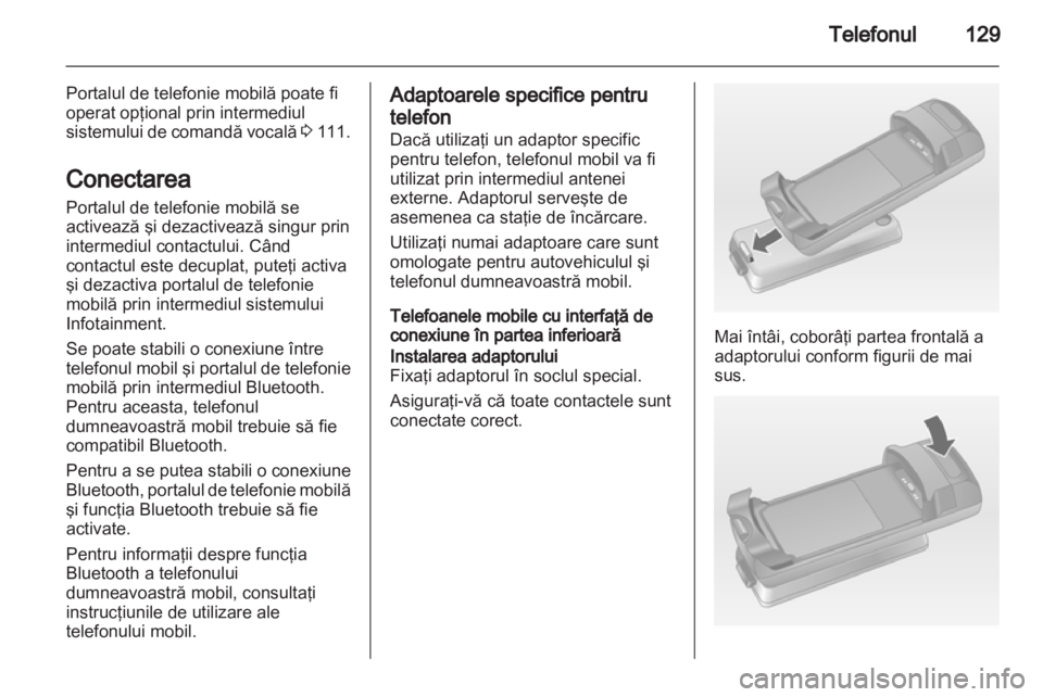 OPEL INSIGNIA 2012.5  Manual pentru sistemul Infotainment (in Romanian) 