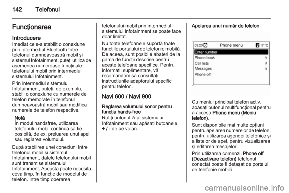 OPEL INSIGNIA 2012.5  Manual pentru sistemul Infotainment (in Romanian) 