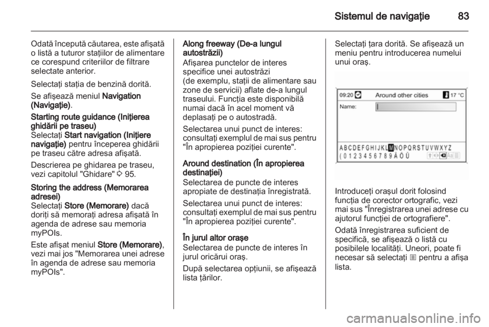 OPEL INSIGNIA 2012.5  Manual pentru sistemul Infotainment (in Romanian) 