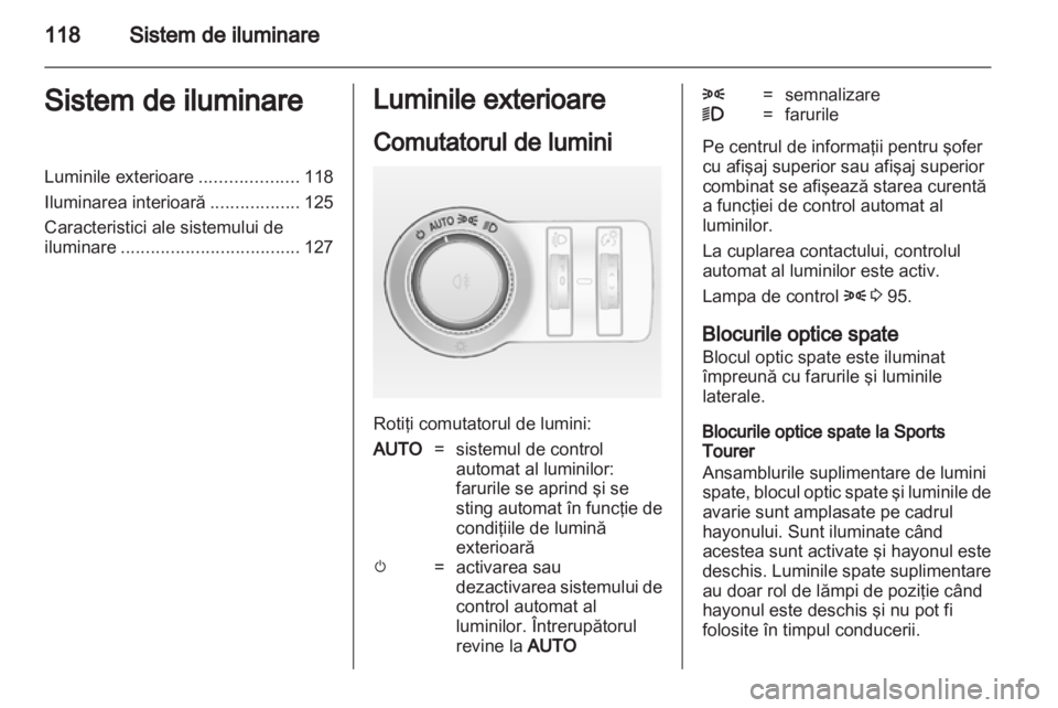 OPEL INSIGNIA 2012.5  Manual de utilizare (in Romanian) 