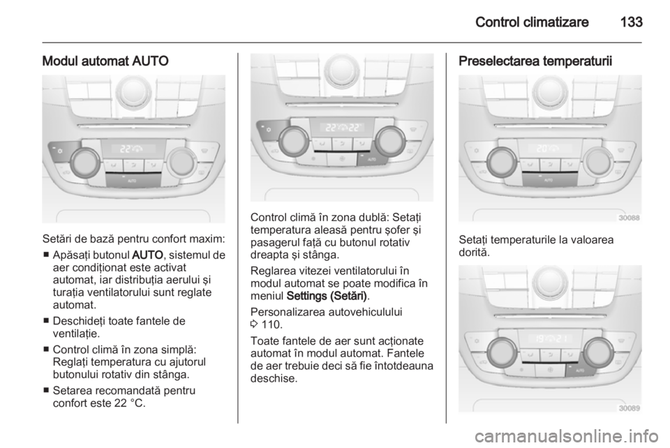 OPEL INSIGNIA 2012.5  Manual de utilizare (in Romanian) 