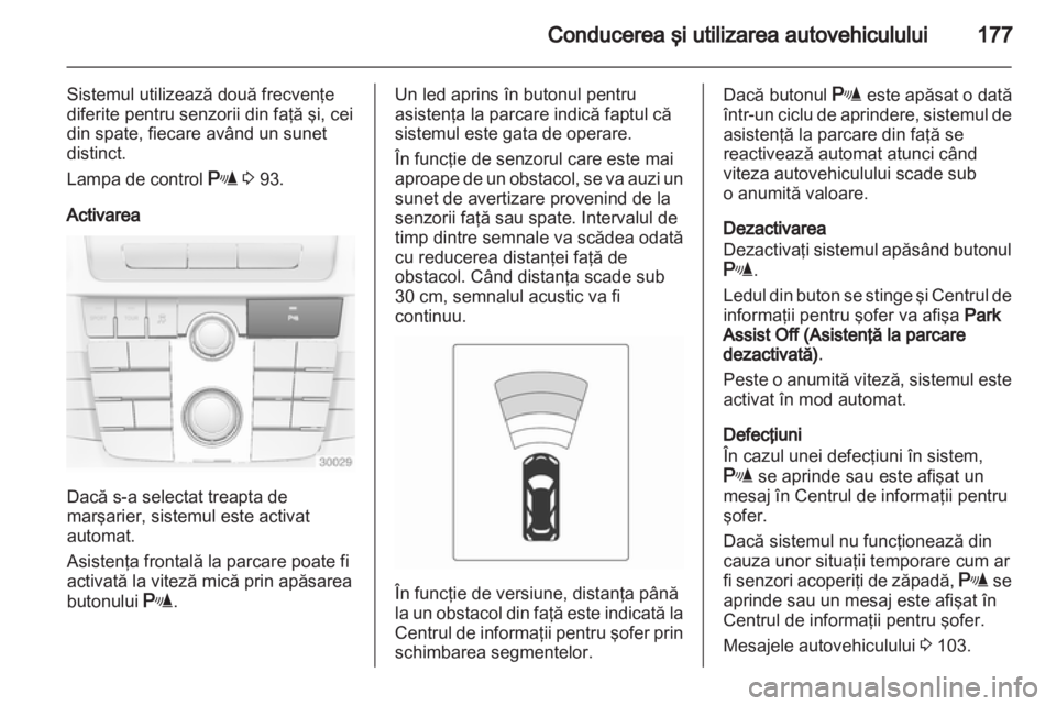 OPEL INSIGNIA 2012.5  Manual de utilizare (in Romanian) 