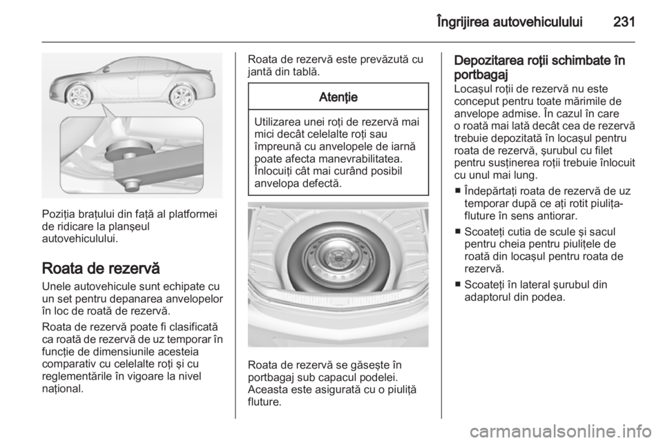 OPEL INSIGNIA 2012.5  Manual de utilizare (in Romanian) 