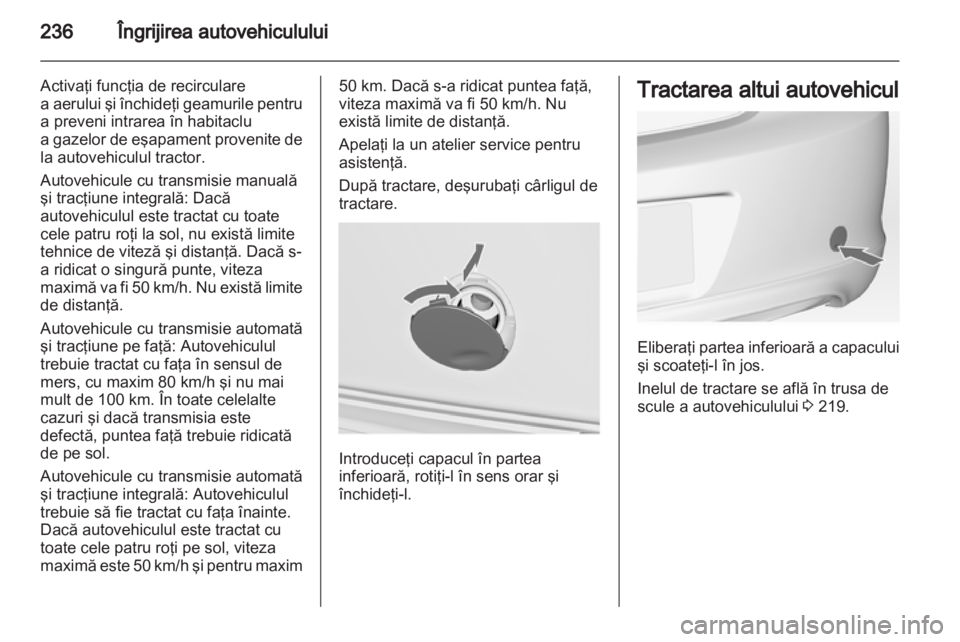 OPEL INSIGNIA 2012.5  Manual de utilizare (in Romanian) 