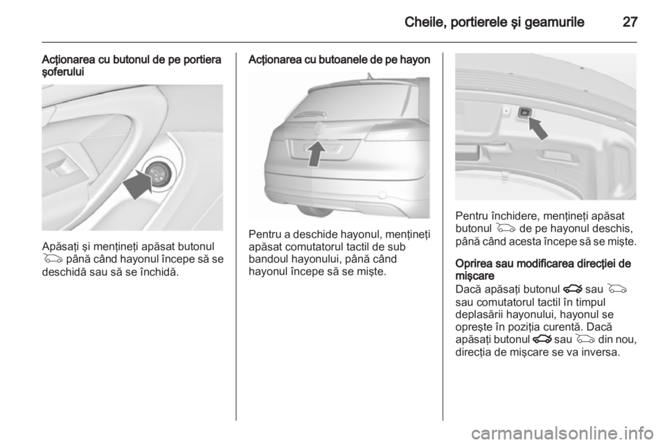 OPEL INSIGNIA 2012.5  Manual de utilizare (in Romanian) 