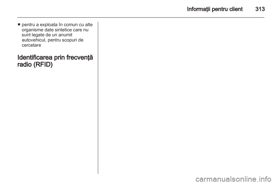 OPEL INSIGNIA 2012.5  Manual de utilizare (in Romanian) 