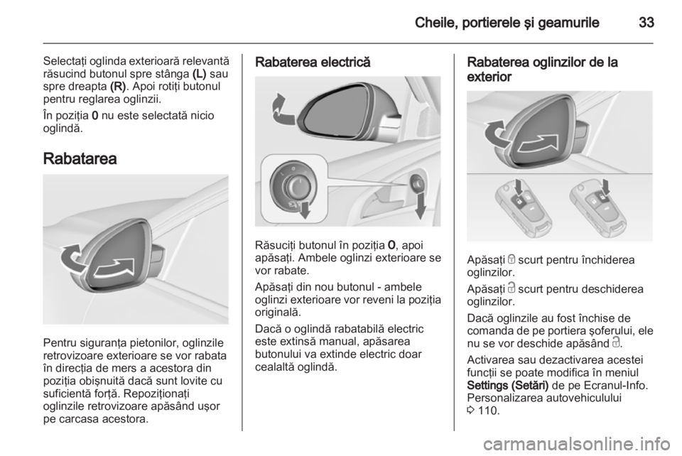 OPEL INSIGNIA 2012.5  Manual de utilizare (in Romanian) 