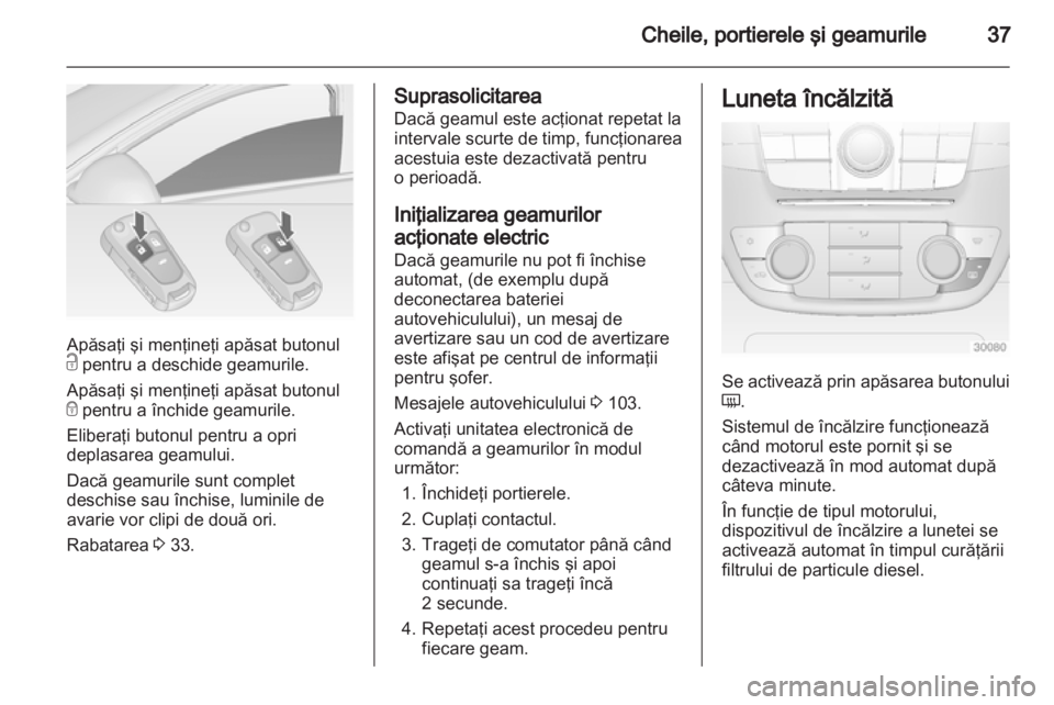 OPEL INSIGNIA 2012.5  Manual de utilizare (in Romanian) 